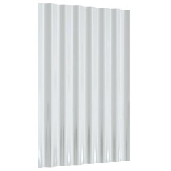 Panneaux de toit 12 pcs Acier enduit de poudre Marron 60x36 cm 