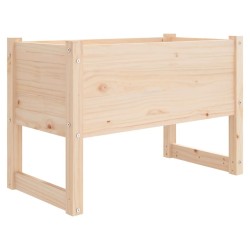Jardinière 78x40x52 cm Bois massif de pin 