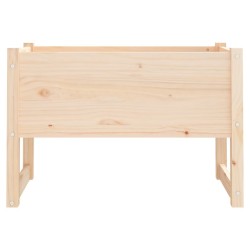 Jardinière 78x40x52 cm Bois massif de pin 