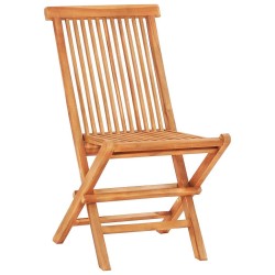 Ensemble de bistro 3pcs avec coussins taupe Bois de teck massif 