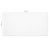 Protecteur de table mat 200x100 cm 2 mm PVC 