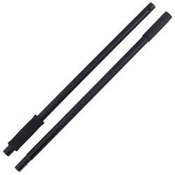 Fourche avec 18 dents noir acier 
