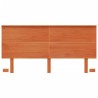 Tête de lit cire marron 160 cm bois massif de pin 