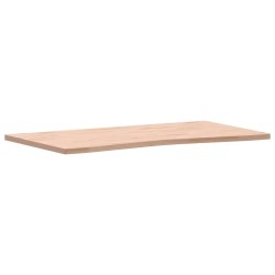 Dessus de bureau 110x(55-60)x2,5 cm bois massif de hêtre 