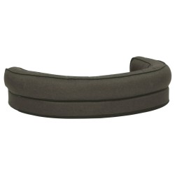 Matelas de lit ergonomique pour chien 75x53 cm Gris foncé 