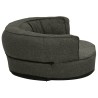 Matelas de lit ergonomique pour chien 75x53 cm Gris foncé 