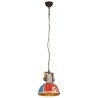 Lampe suspendue industrielle 25 W Multicolore Ronde 30 cm E27 