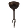 Lampe suspendue industrielle 25 W Multicolore Ronde 30 cm E27 