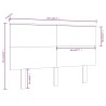 Tête de lit Marron miel 139x6x82,5 cm Bois massif de pin 