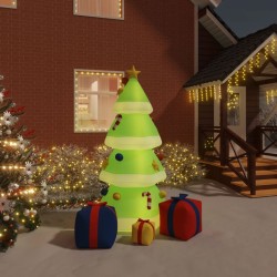 Arbre de Noël gonflable avec LED 240 cm 