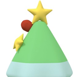Arbre de Noël gonflable avec LED 240 cm 