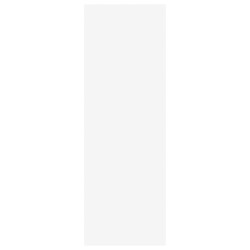 Meuble TV Blanc et chêne sonoma 30,5x30x90 cm Bois d’ingénierie 