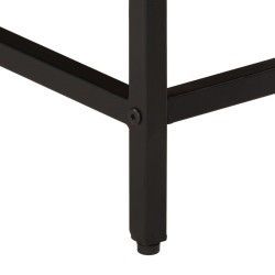 Table de chevet 40x40x45 cm bois de manguier massif 