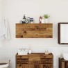 Armoire murale de bain vieux bois 100x25x40cm bois d'ingénierie 
