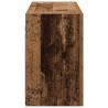 Armoire murale de bain vieux bois 100x25x40cm bois d'ingénierie 