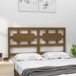 Tête de lit Marron miel 185,5x4x100 cm Bois massif de pin 