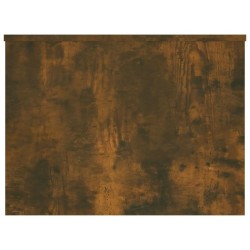 Table basse Chêne fumé 80x55,5x41,5 cm Bois d'ingénierie 