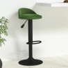 Tabouret de bar Vert foncé Velours 
