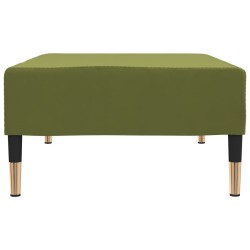 Repose-pied Vert clair 78x56x32 cm Velours 
