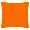 Voile de parasol tissu oxford carré 4,5x4,5 m orange 