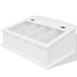 Range-couverts en style baroque PFDM Blanc 