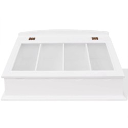 Range-couverts en style baroque PFDM Blanc 