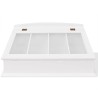 Range-couverts en style baroque PFDM Blanc 