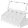 Range-couverts en style baroque PFDM Blanc 