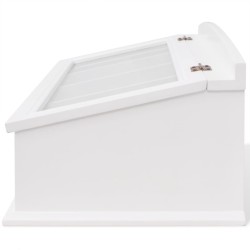 Range-couverts en style baroque PFDM Blanc 