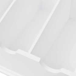 Range-couverts en style baroque PFDM Blanc 