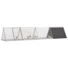 Clapier Anthracite 403,5x80,5x71 cm Acier galvanisé 