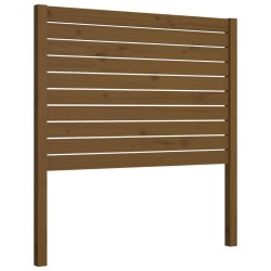 Tête de lit Marron miel 106x4x100 cm Bois massif de pin 