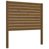 Tête de lit Marron miel 106x4x100 cm Bois massif de pin 
