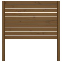 Tête de lit Marron miel 106x4x100 cm Bois massif de pin 