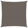 Voile d'ombrage 160 g/m² Anthracite 5x5 m PEHD 