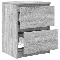 Meuble TV sonoma gris 40x35x54 cm bois d'ingénierie 