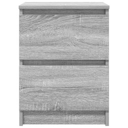 Meuble TV sonoma gris 40x35x54 cm bois d'ingénierie 