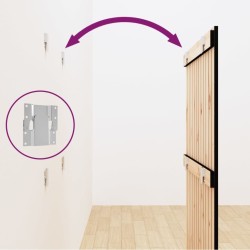 Tête de lit murale Noir 82,5x3x110 cm Bois massif de pin 