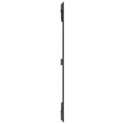 Tête de lit murale Gris 82,5x3x110 cm Bois massif de pin 