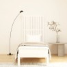 Tête de lit murale Blanc 82,5x3x110 cm Bois massif de pin 