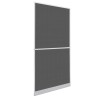 Moustiquaire à charnière pour portes Blanc 100 x 215 cm 