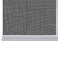 Moustiquaire à charnière pour portes Blanc 100 x 215 cm 