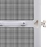 Moustiquaire à charnière pour portes Blanc 100 x 215 cm 
