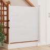 Porte rétractable pour animaux de compagnie blanc 82,5x125 cm 