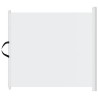 Porte rétractable pour animaux de compagnie blanc 82,5x125 cm 