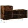 Armoire à chaussures Chêne fumé 102x36x60 cm Bois d'ingénierie 