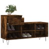 Armoire à chaussures Chêne fumé 102x36x60 cm Bois d'ingénierie 