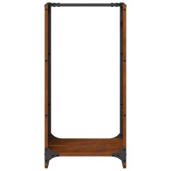 Étagère à bois 40x30x80 cm acier résistant aux intempéries 