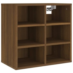 Armoire à chaussures Chêne marron 52,5x30x50 cm 