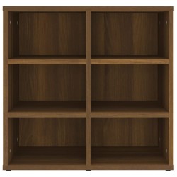 Armoire à chaussures Chêne marron 52,5x30x50 cm 